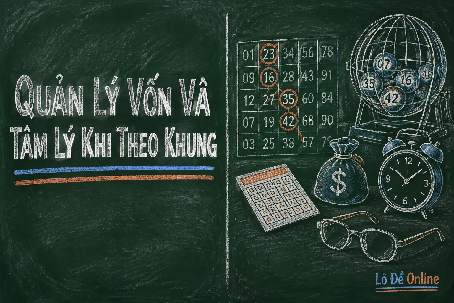 Hãy xác định một khoản tiền mà nếu mất đi cuộc sống của bạn vẫn bình thường - bạch thủ lô