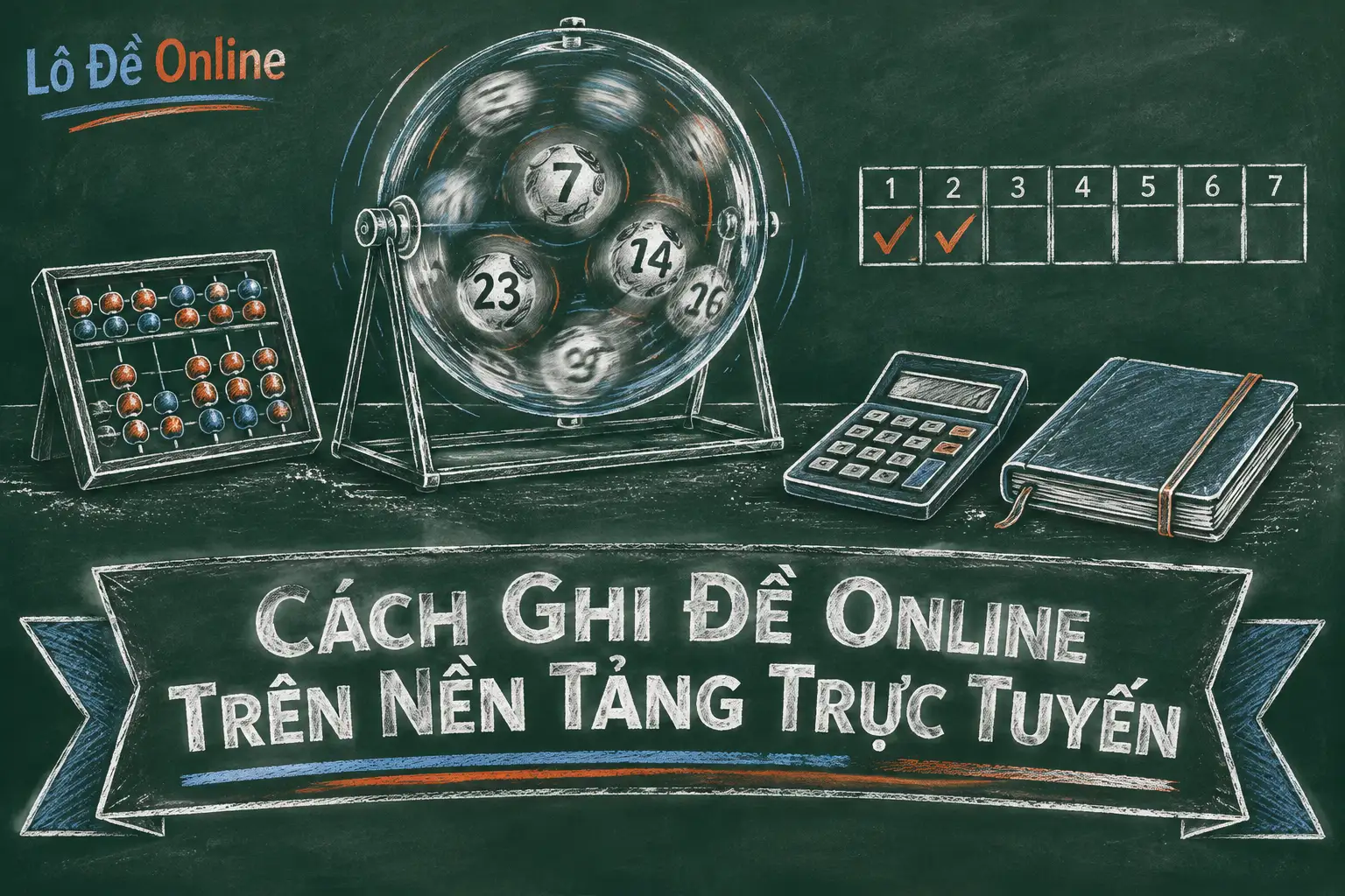 Ghi đề online thực chất là chuyển cuốn sổ ghi tay ra màn hình điện thoại hoặc máy tính - cách ghi đề