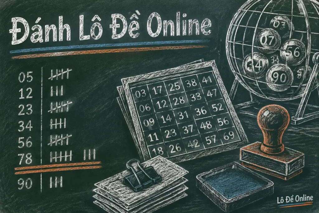 Đánh lô đề online là hình thức đặt cược vào kết quả xổ số kiến thiết thông qua các ứng dụng hoặc trang web trên điện thoại