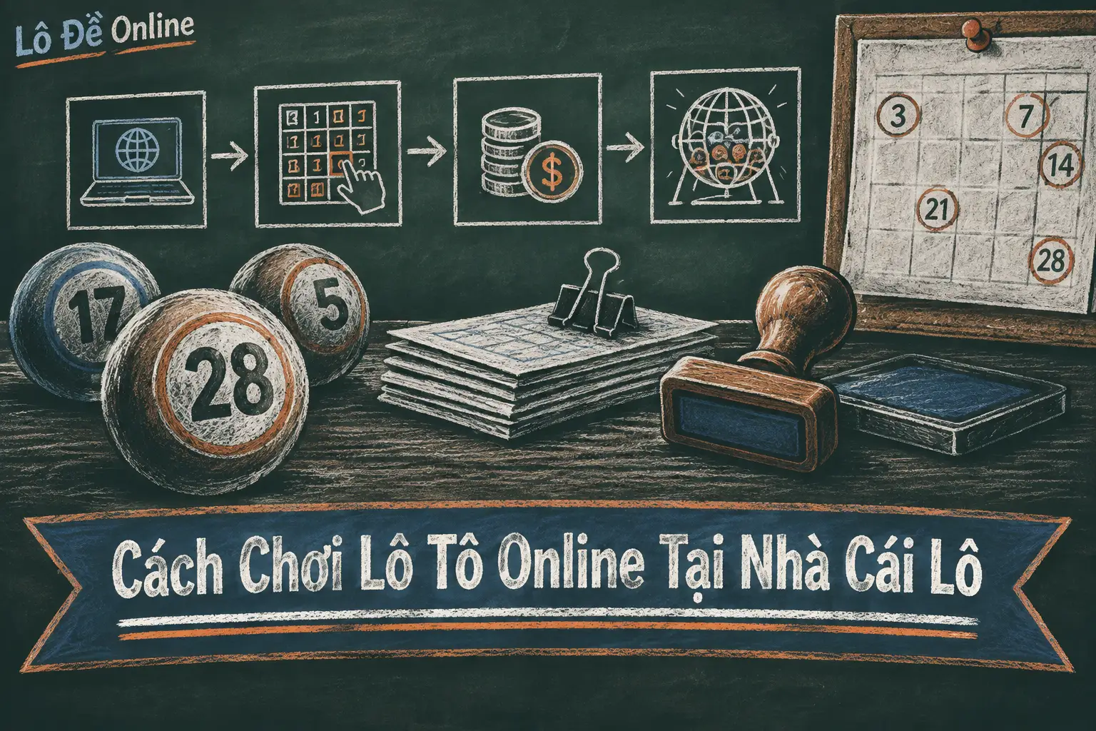 chơi qua mạng, bạn sẽ thấy giao diện thường chia rõ từng kiểu cược - lô tô online