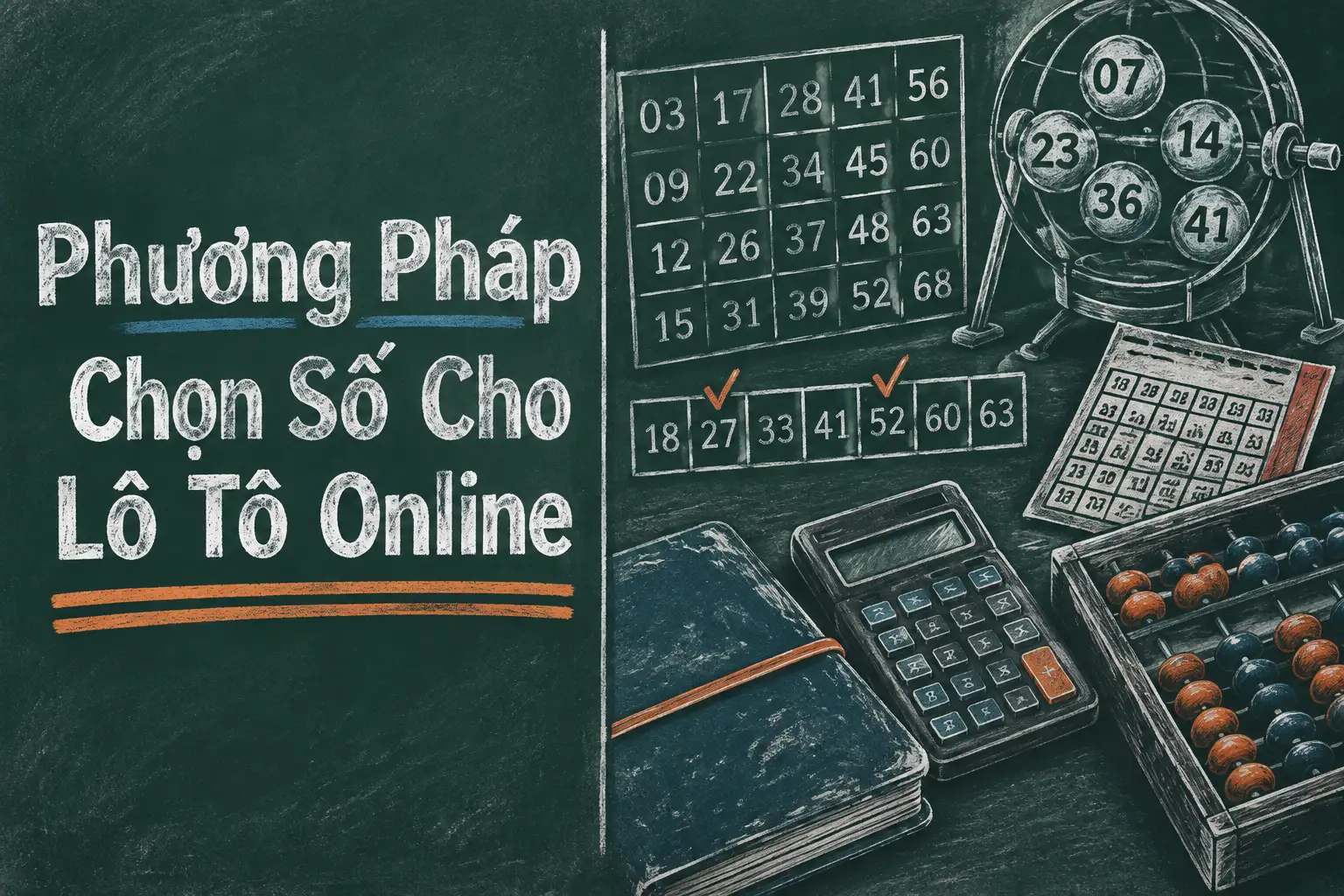 nhiều cách chọn số được người chơi truyền tai nhau - lô tô online