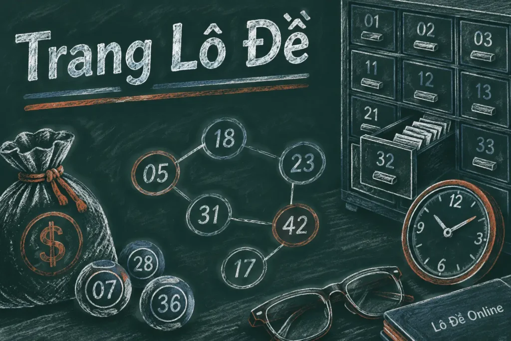Về cơ bản, một trang lô đề online hoạt động bằng cách tiếp nhận cược từ người chơi trên các con số hai chữ số